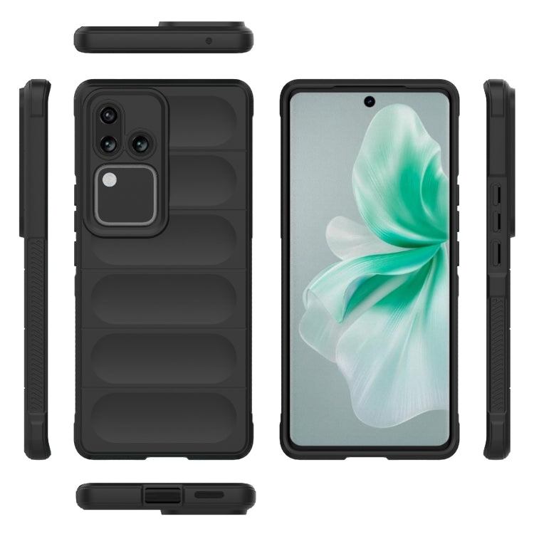 Magic Shield TPU + Flannel Phone Case, For vivo S18 5G, For vivo X100 Pro 5G, For vivo X100 5G, For vivo iQOO 12 Pro 5G