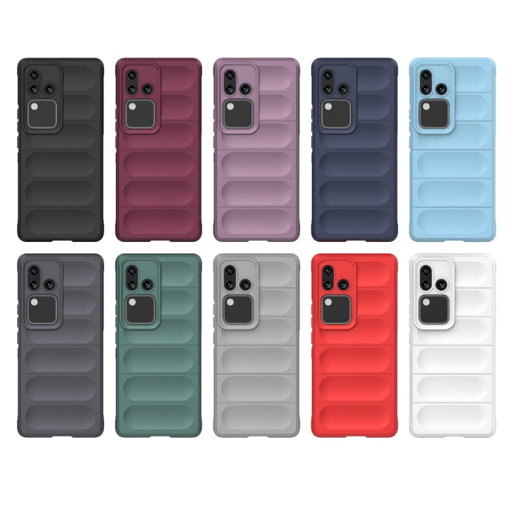 Magic Shield TPU + Flannel Phone Case, For vivo S18 5G, For vivo X100 Pro 5G, For vivo X100 5G, For vivo iQOO 12 Pro 5G