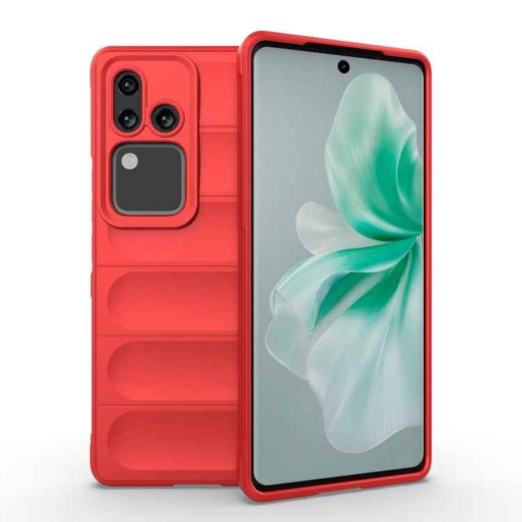 Magic Shield TPU + Flannel Phone Case, For vivo S18E 5G, For vivo S18 5G, For vivo X100 Pro 5G, For vivo X100 5G