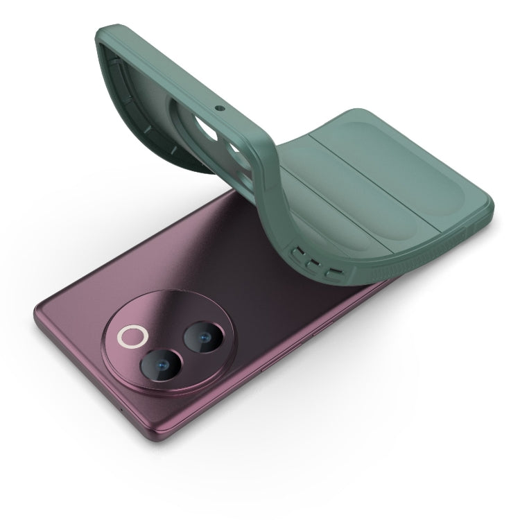 Magic Shield TPU + Flannel Phone Case, For vivo V30e 5G Global, For vivo iQOO Z9X 5G, For vivo T3X 5G Global, For vivo iQOO Z9 5G
