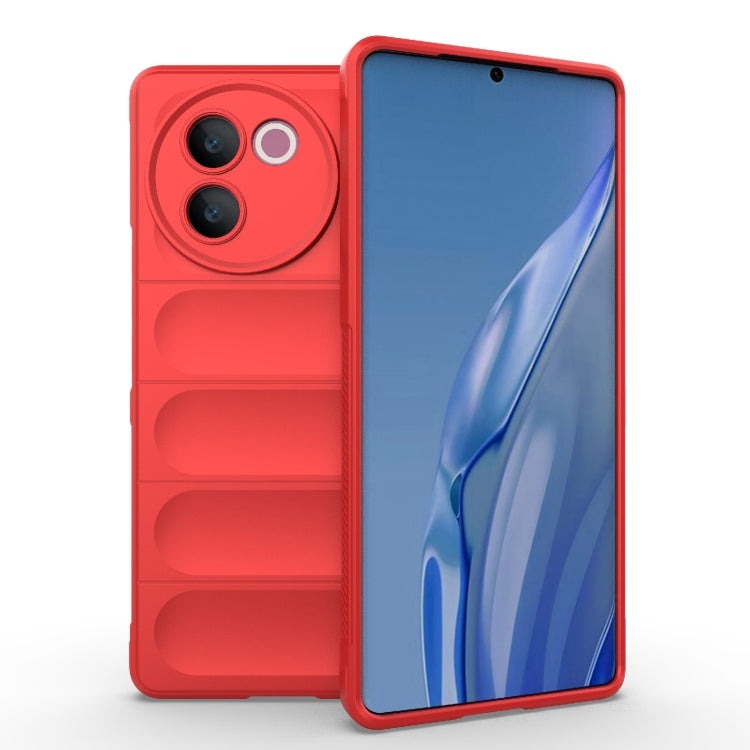 Magic Shield TPU + Flannel Phone Case, For vivo V30e 5G Global, For vivo iQOO Z9X 5G, For vivo T3X 5G Global, For vivo iQOO Z9 5G