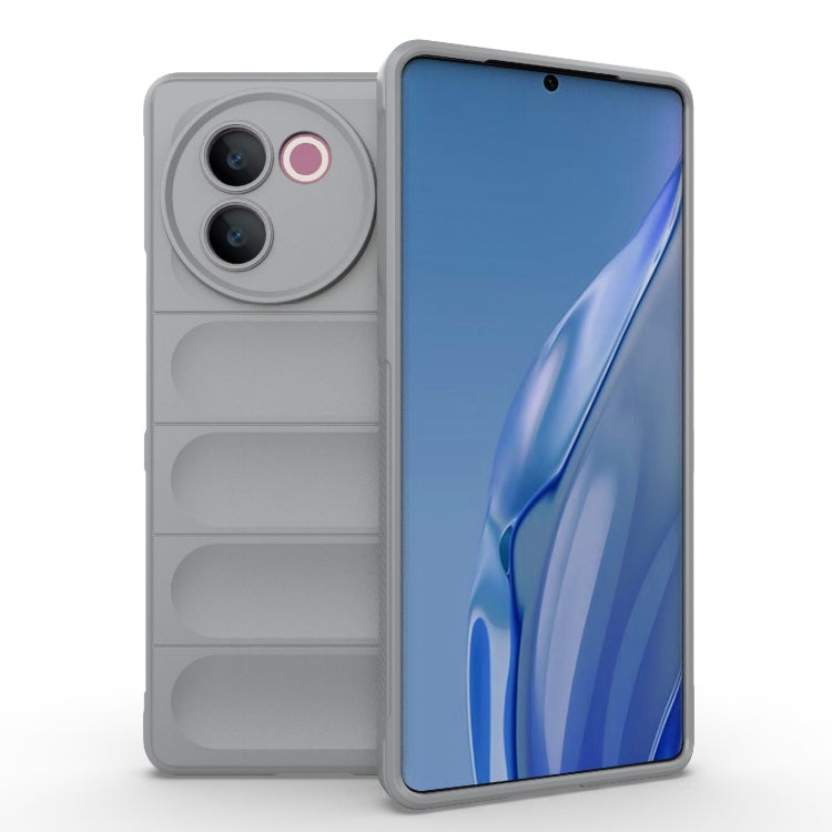 Magic Shield TPU + Flannel Phone Case, For vivo V30e 5G Global, For vivo iQOO Z9X 5G, For vivo T3X 5G Global, For vivo iQOO Z9 5G