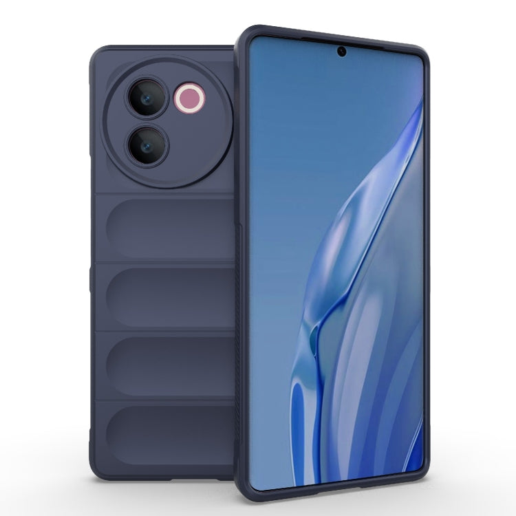 Magic Shield TPU + Flannel Phone Case, For vivo V30e 5G Global, For vivo iQOO Z9X 5G, For vivo T3X 5G Global, For vivo iQOO Z9 5G