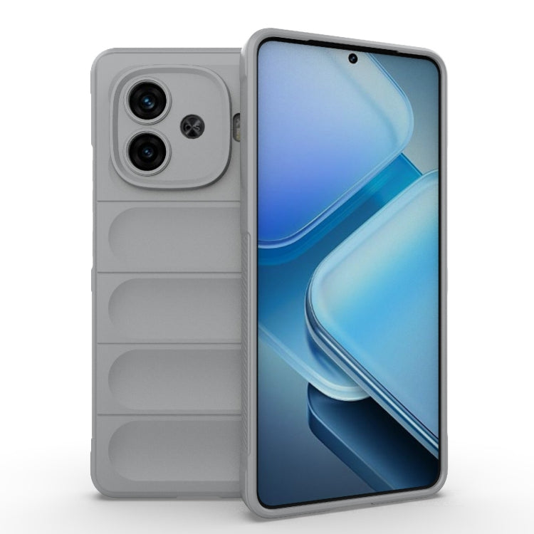 Magic Shield TPU + Flannel Phone Case, For vivo iQOO Z9 Turbo 5G, For vivo Y200E 5G Global / Y100 5G IDN, For vivo iQOO Neo9, For vivo S18E 5G