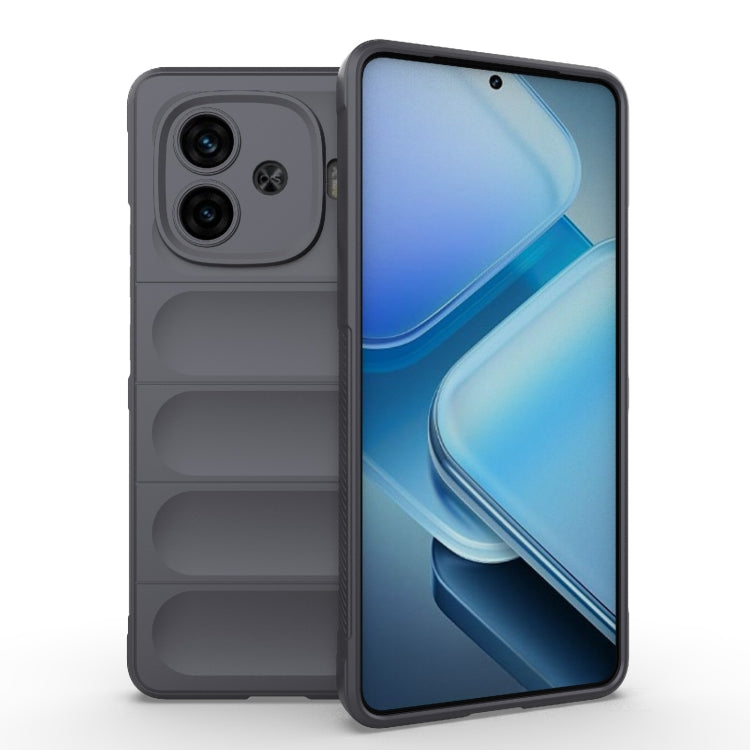 Magic Shield TPU + Flannel Phone Case, For vivo iQOO Z9 Turbo 5G, For vivo Y200E 5G Global / Y100 5G IDN, For vivo iQOO Neo9, For vivo S18E 5G