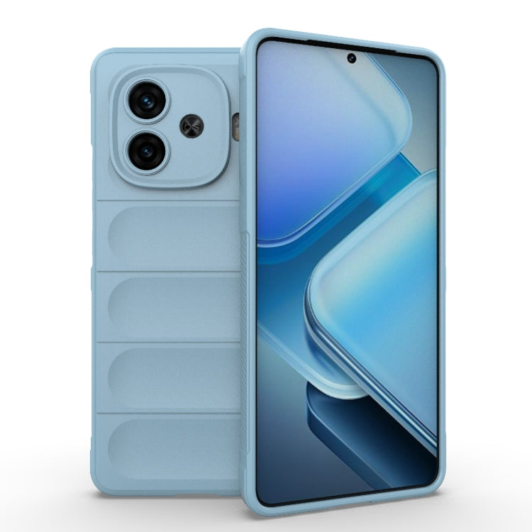 Magic Shield TPU + Flannel Phone Case, For vivo iQOO Z9 Turbo 5G, For vivo Y200E 5G Global / Y100 5G IDN, For vivo iQOO Neo9, For vivo S18E 5G