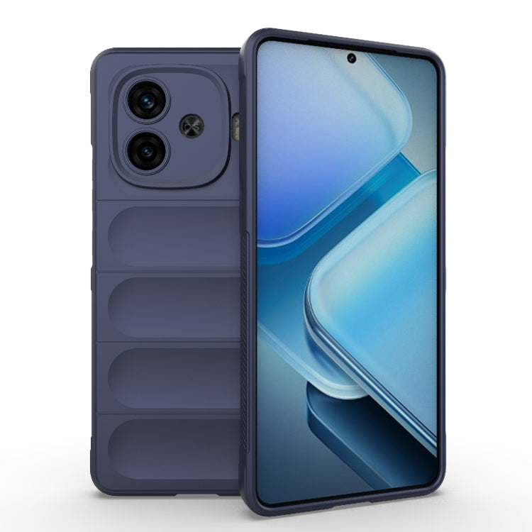 Magic Shield TPU + Flannel Phone Case, For vivo iQOO Z9 Turbo 5G, For vivo Y200E 5G Global / Y100 5G IDN, For vivo iQOO Neo9, For vivo S18E 5G