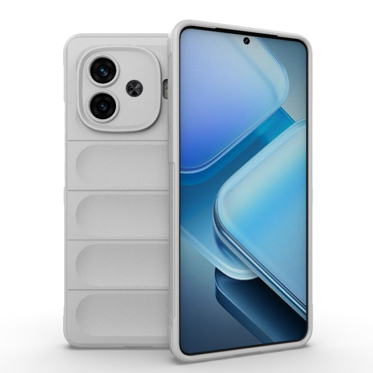 Magic Shield TPU + Flannel Phone Case, For vivo iQOO Z9 Turbo 5G, For vivo Y200E 5G Global / Y100 5G IDN, For vivo iQOO Neo9, For vivo S18E 5G