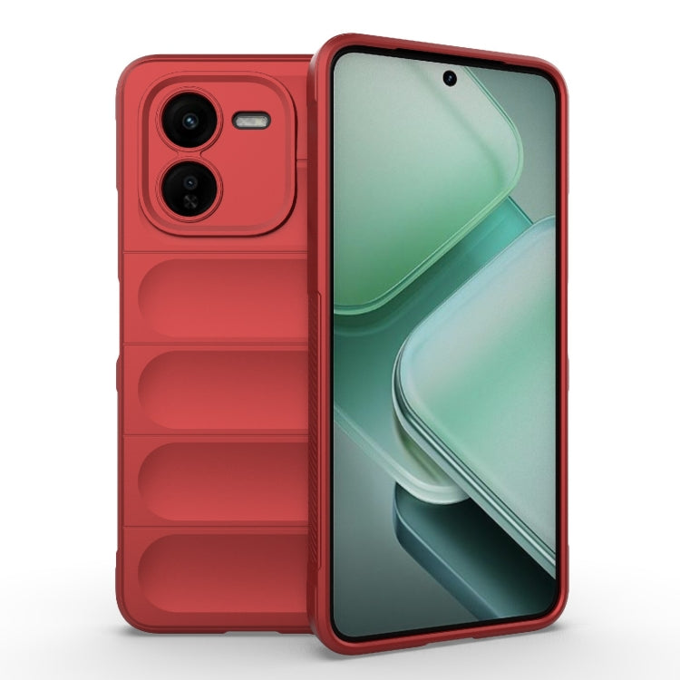 Magic Shield TPU + Flannel Phone Case, For vivo V30e 5G Global, For vivo iQOO Z9X 5G, For vivo T3X 5G Global, For vivo iQOO Z9 5G