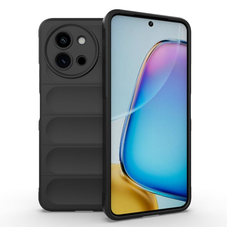 Magic Shield TPU + Flannel Phone Case, For vivo V30e 5G Global, For vivo iQOO Z9X 5G, For vivo T3X 5G Global, For vivo iQOO Z9 5G