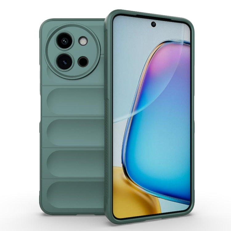 Magic Shield TPU + Flannel Phone Case, For vivo V30e 5G Global, For vivo iQOO Z9X 5G, For vivo T3X 5G Global, For vivo iQOO Z9 5G