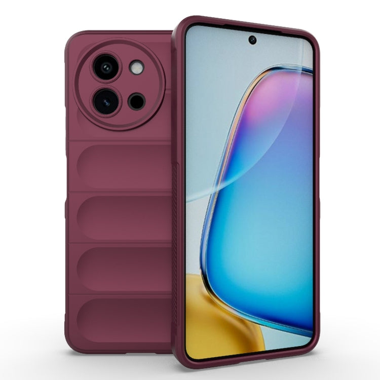 Magic Shield TPU + Flannel Phone Case, For vivo V30e 5G Global, For vivo iQOO Z9X 5G, For vivo T3X 5G Global, For vivo iQOO Z9 5G