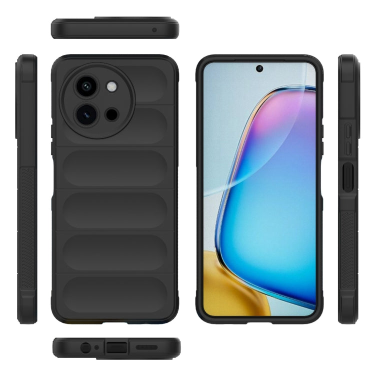 Magic Shield TPU + Flannel Phone Case, For vivo Y38 5G / Y58 5G Global, For vivo S19 Pro 5G, For vivo Y28 4G, For vivo Y200i / Y200T