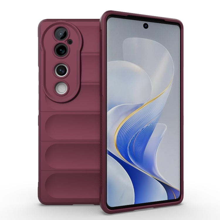 Magic Shield TPU + Flannel Phone Case, For vivo Y38 5G / Y58 5G Global, For vivo S19 Pro 5G, For vivo Y28 4G, For vivo Y200i / Y200T