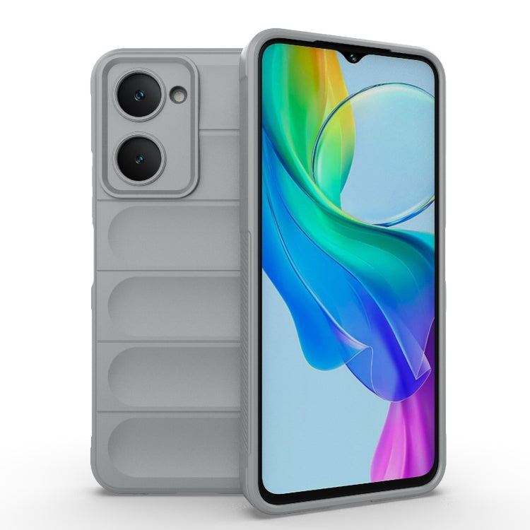 Magic Shield TPU + Flannel Phone Case, For vivo iQOO Z9s Pro India, For vivo iQOO Z9s 5G, For vivo Y03 4G Global / Y18 4G Global, For vivo T3 Lite 5G India / Y28s Global