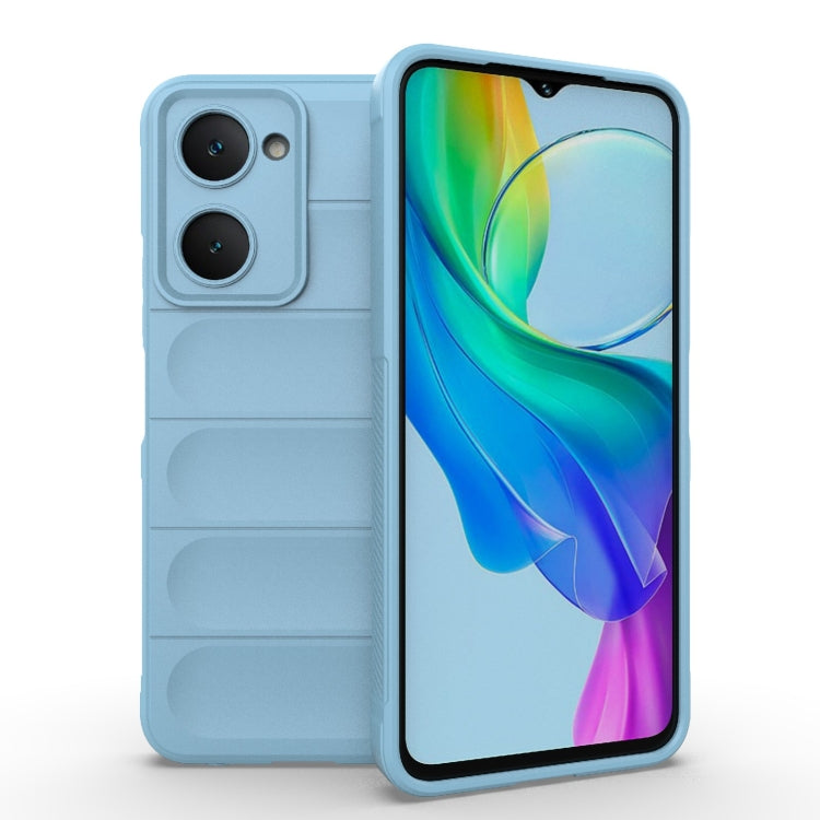 Magic Shield TPU + Flannel Phone Case, For vivo iQOO Z9s Pro India, For vivo iQOO Z9s 5G, For vivo Y03 4G Global / Y18 4G Global, For vivo T3 Lite 5G India / Y28s Global