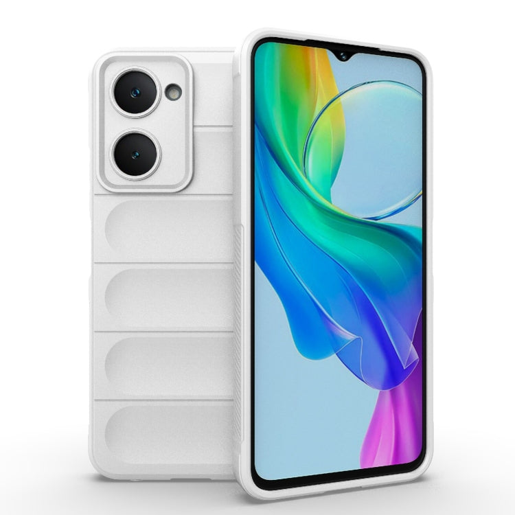 Magic Shield TPU + Flannel Phone Case, For vivo iQOO Z9s Pro India, For vivo iQOO Z9s 5G, For vivo Y03 4G Global / Y18 4G Global, For vivo T3 Lite 5G India / Y28s Global