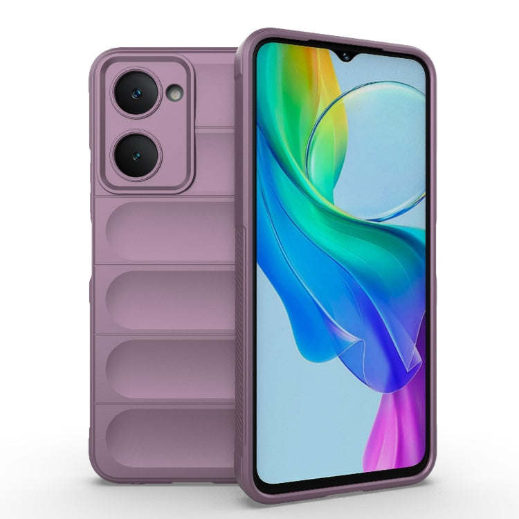 Magic Shield TPU + Flannel Phone Case, For vivo iQOO Z9s Pro India, For vivo iQOO Z9s 5G, For vivo Y03 4G Global / Y18 4G Global, For vivo T3 Lite 5G India / Y28s Global