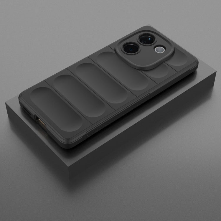 Magic Shield TPU + Flannel Phone Case, For vivo iQOO Z9s Pro India, For vivo iQOO Z9s 5G, For vivo Y03 4G Global / Y18 4G Global, For vivo T3 Lite 5G India / Y28s Global