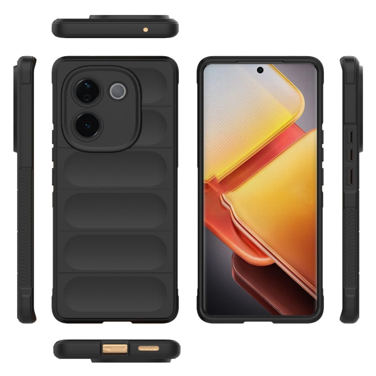 Magic Shield TPU + Flannel Phone Case, For vivo iQOO Z9s Pro India, For vivo iQOO Z9s 5G, For vivo Y03 4G Global / Y18 4G Global, For vivo T3 Lite 5G India / Y28s Global