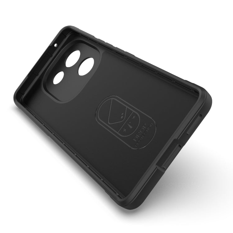 Magic Shield TPU + Flannel Phone Case, For vivo iQOO Z9s Pro India, For vivo iQOO Z9s 5G, For vivo Y03 4G Global / Y18 4G Global, For vivo T3 Lite 5G India / Y28s Global