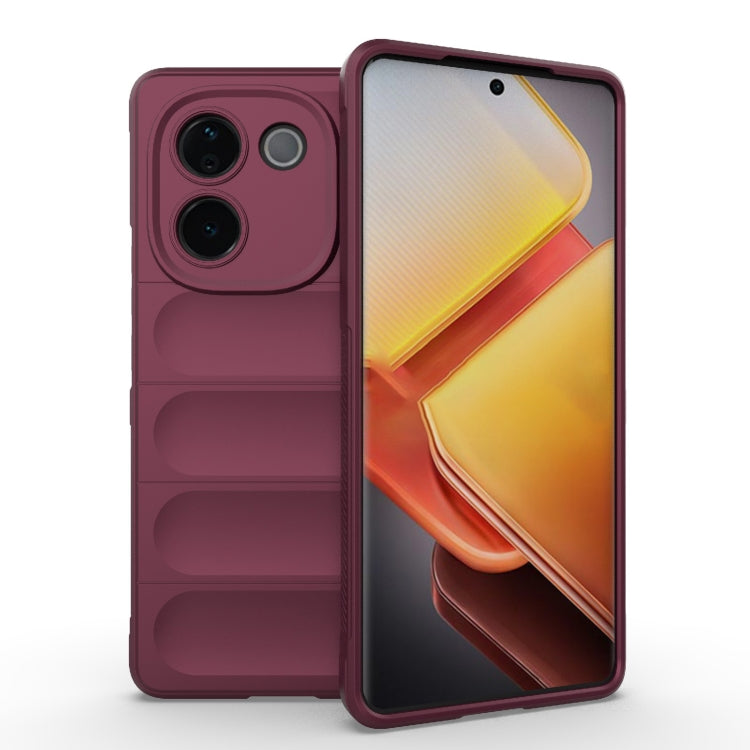 Magic Shield TPU + Flannel Phone Case, For vivo X200 Pro, For vivo Y300 Pro 5G, For vivo iQOO Z9s Pro India, For vivo iQOO Z9s 5G