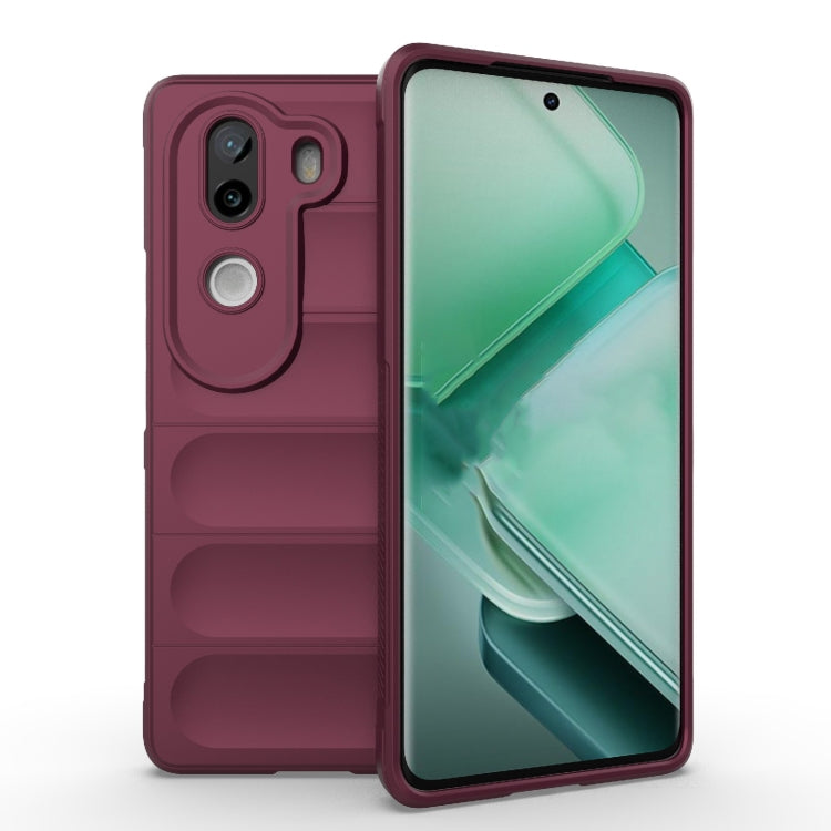 Magic Shield TPU + Flannel Phone Case, For vivo X200 Pro, For vivo Y300 Pro 5G, For vivo iQOO Z9s Pro India, For vivo iQOO Z9s 5G