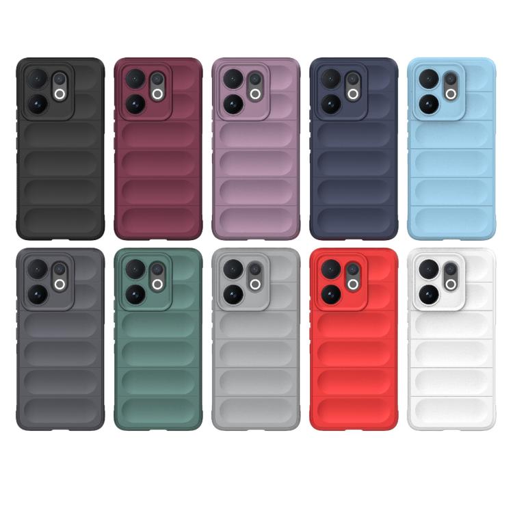 Magic Shield TPU + Flannel Phone Case, For vivo V60 5G Global, For vivo Y400 Pro 5G India, For vivo X200 FE 5G Global, For vivo iQOO Z10 Turbo 5G