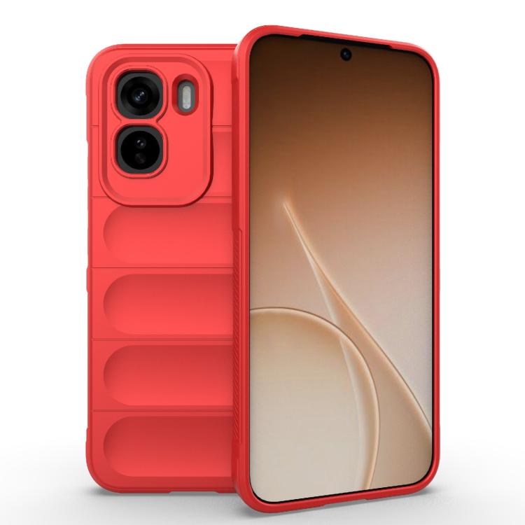 Magic Shield TPU + Flannel Phone Case, For vivo S50 Pro mini / X300 FE 5G Russia, For vivo T5 Pro 5G Global, For vivo V70 FE 5G Global, For vivo iQOO Z11x 5G India