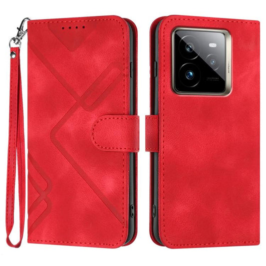 Line Pattern Skin Feel Leather Phone Case, For Realme GT7 Pro, For Realme 13 Pro / 13 Pro+ Global, For Realme GT 6 / GT 6T, For Realme C63 / C61 Global, For Realme  12 Lite / C67 4G Global, For Realme GT5 Pro, For Realme 10 Pro, For Realme 10 Pro+