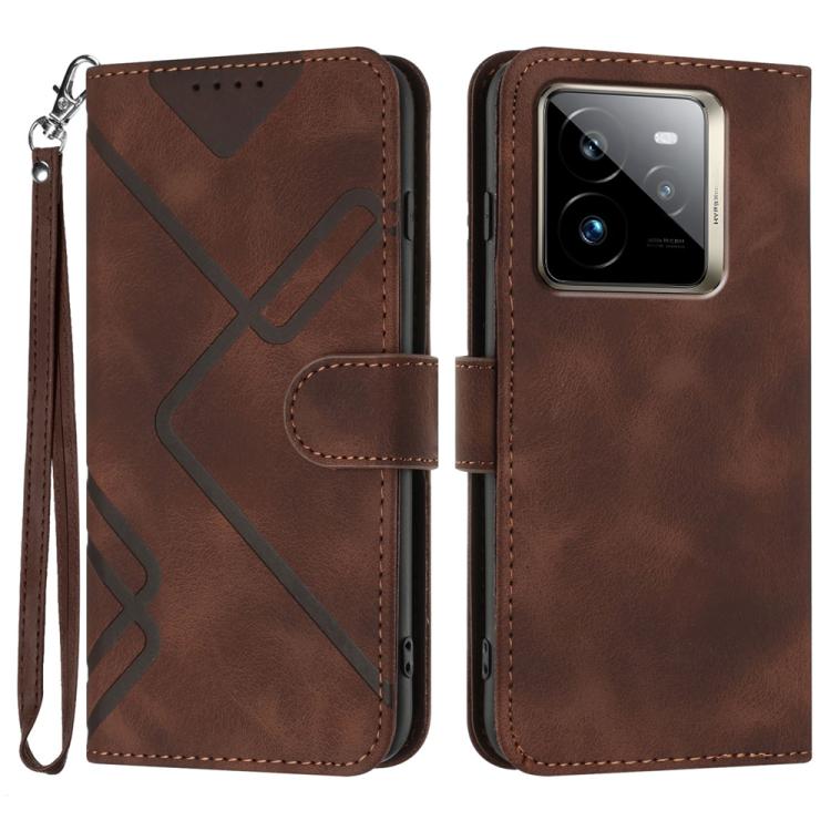 Line Pattern Skin Feel Leather Phone Case, For Realme GT7 Pro, For Realme 13 Pro / 13 Pro+ Global, For Realme GT 6 / GT 6T, For Realme C63 / C61 Global, For Realme  12 Lite / C67 4G Global, For Realme GT5 Pro, For Realme 10 Pro, For Realme 10 Pro+