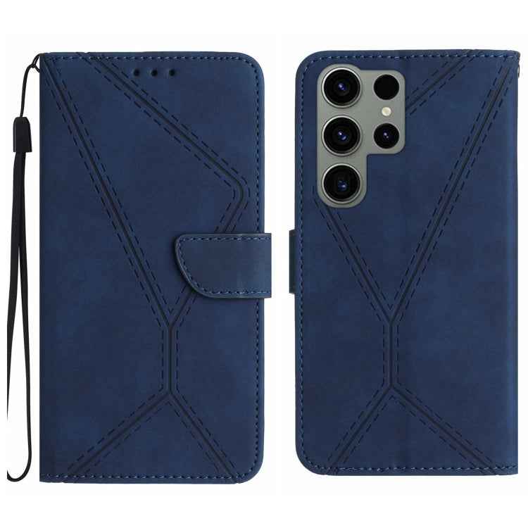 Stitching Embossed Leather Phone Case, For Samsung Galaxy S23 5G, For Samsung Galaxy S23 Ultra 5G, For Samsung Galaxy S22 5G, For Samsung Galaxy S22+ 5G, For Samsung Galaxy S22 Ultra 5G, For Samsung Galaxy S21 5G, For Samsung Galaxy S21 FE 5G          ...