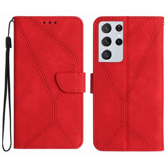 Stitching Embossed Leather Phone Case, For Samsung Galaxy S21 Ultra 5G, For Samsung Galaxy S20, For Samsung Galaxy S20+, For Samsung Galaxy S20 Ultra, For Samsung Galaxy S20 FE, For Samsung Galaxy S10, For Samsung Galaxy S10+, For Samsung Galaxy Note20