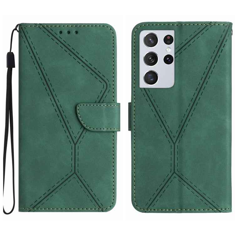 Stitching Embossed Leather Phone Case, For Samsung Galaxy S21 Ultra 5G, For Samsung Galaxy S20, For Samsung Galaxy S20+, For Samsung Galaxy S20 Ultra, For Samsung Galaxy S20 FE, For Samsung Galaxy S10, For Samsung Galaxy S10+, For Samsung Galaxy Note20
