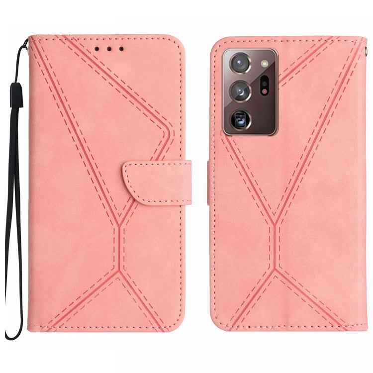 Stitching Embossed Leather Phone Case, For Samsung Galaxy Note20 Ultra, For Samsung Galaxy Note10+, For Samsung Galaxy A03 164mm, For Samsung Galaxy A03 166mm, For Samsung Galaxy A03s 165.8mm, For Samsung Galaxy A03s 166mm                              ...