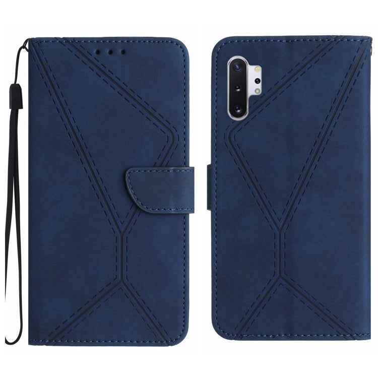 Stitching Embossed Leather Phone Case, For Samsung Galaxy Note20 Ultra, For Samsung Galaxy Note10+, For Samsung Galaxy A03 164mm, For Samsung Galaxy A03 166mm, For Samsung Galaxy A03s 165.8mm, For Samsung Galaxy A03s 166mm                              ...