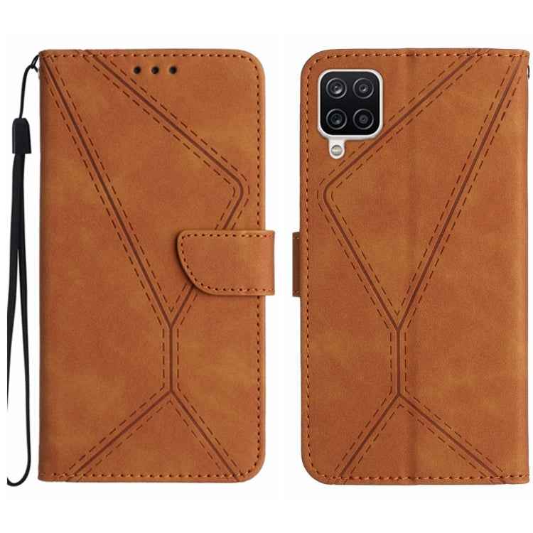 Stitching Embossed Leather Phone Case, For Samsung Galaxy A12 / M12, For Samsung Galaxy A13 4G, For Samsung Galaxy A13 5G / M13 5G, For Samsung Galaxy A14 5G / A14 4G, For Samsung Galaxy A20 / A30, For Samsung Galaxy A20e / A10e, For Samsung Galaxy A22...