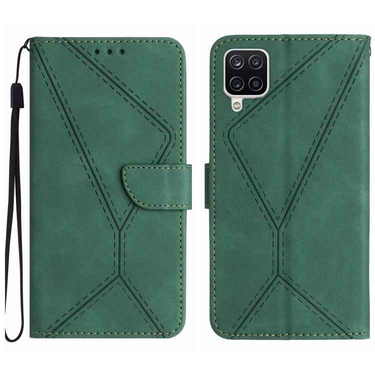 Stitching Embossed Leather Phone Case, For Samsung Galaxy A12 / M12, For Samsung Galaxy A13 4G, For Samsung Galaxy A13 5G / M13 5G, For Samsung Galaxy A14 5G / A14 4G, For Samsung Galaxy A20 / A30, For Samsung Galaxy A20e / A10e, For Samsung Galaxy A22...