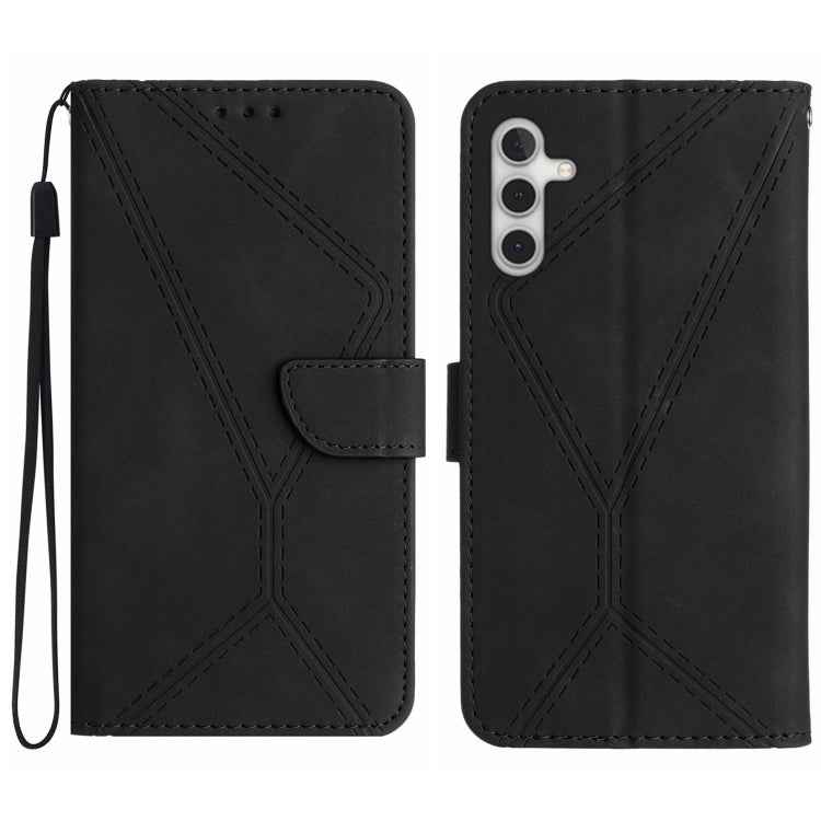 Stitching Embossed Leather Phone Case, For Samsung Galaxy A12 / M12, For Samsung Galaxy A13 4G, For Samsung Galaxy A13 5G / M13 5G, For Samsung Galaxy A14 5G / A14 4G, For Samsung Galaxy A20 / A30, For Samsung Galaxy A20e / A10e, For Samsung Galaxy A22...