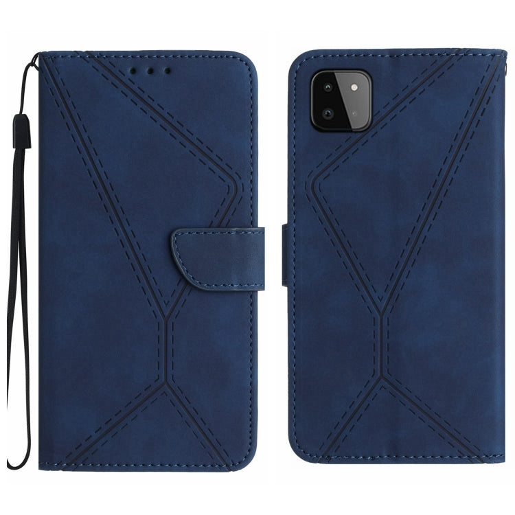 Stitching Embossed Leather Phone Case, For Samsung Galaxy A12 / M12, For Samsung Galaxy A13 4G, For Samsung Galaxy A13 5G / M13 5G, For Samsung Galaxy A14 5G / A14 4G, For Samsung Galaxy A20 / A30, For Samsung Galaxy A20e / A10e, For Samsung Galaxy A22...