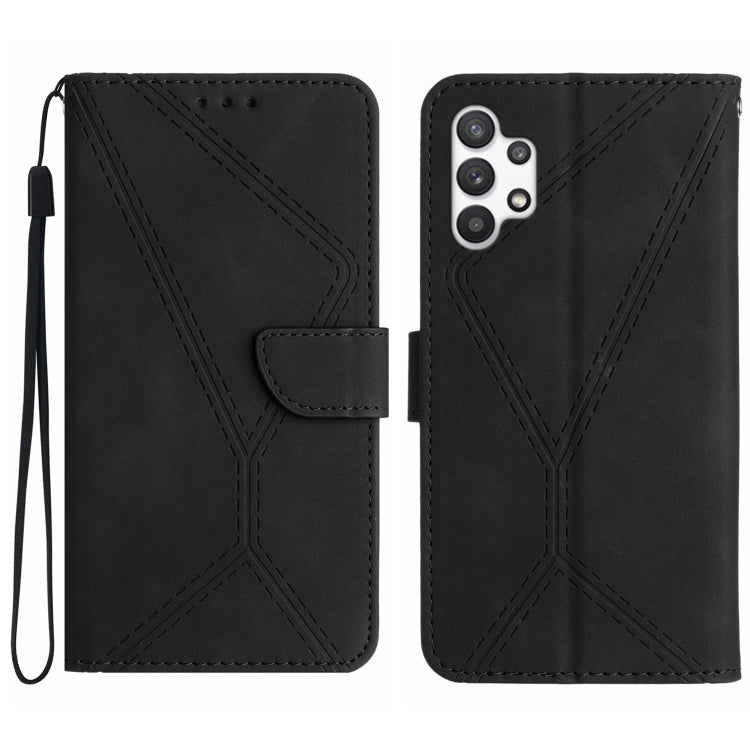 Stitching Embossed Leather Phone Case, For Samsung Galaxy A23 4G / 5G, For Samsung Galaxy A24 4G, For Samsung Galaxy A32 4G, For Samsung Galaxy A32 5G, For Samsung Galaxy A33 5G, For Samsung Galaxy A34 5G, For Samsung Galaxy A40                        ...