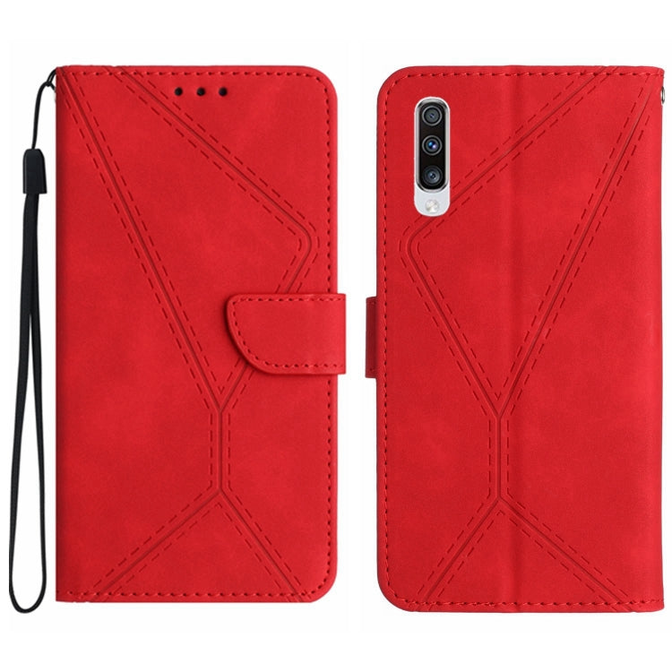 Stitching Embossed Leather Phone Case, For Samsung Galaxy A51 4G, For Samsung Galaxy A51 5G, For Samsung Galaxy A52 / A52s, For Samsung Galaxy A53 5G, For Samsung Galaxy A54 5G, For Samsung Galaxy A70 / A70s, For Samsung Galaxy A71 4G                  ...