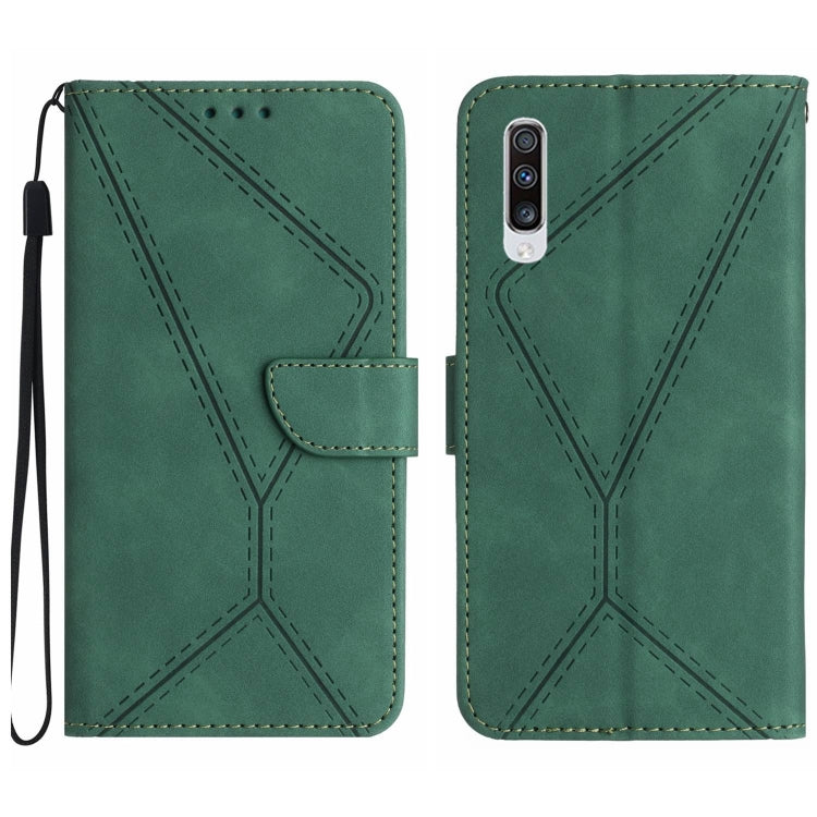 Stitching Embossed Leather Phone Case, For Samsung Galaxy A51 4G, For Samsung Galaxy A51 5G, For Samsung Galaxy A52 / A52s, For Samsung Galaxy A53 5G, For Samsung Galaxy A54 5G, For Samsung Galaxy A70 / A70s, For Samsung Galaxy A71 4G                  ...