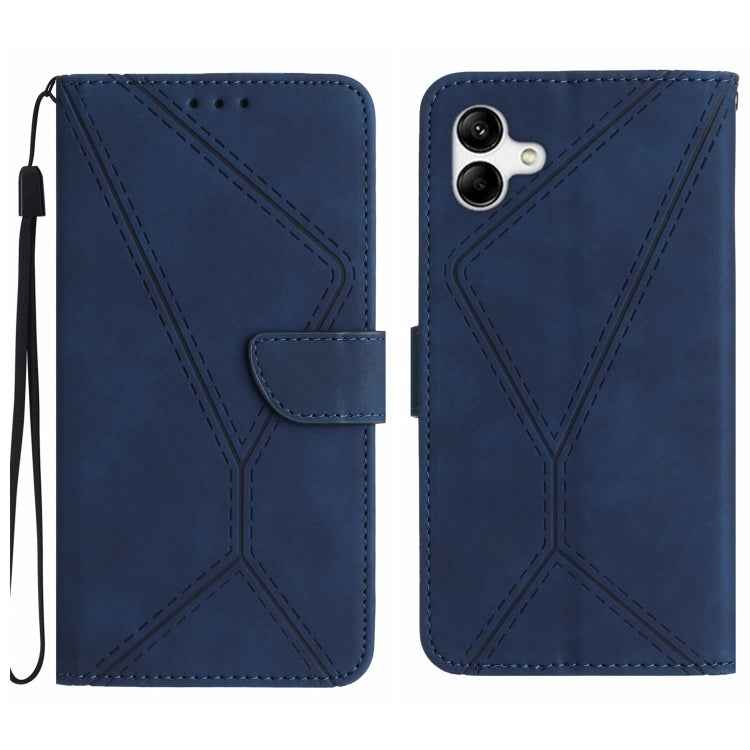 Stitching Embossed Leather Phone Case, For Samsung Galaxy A72 4G/5G, For Samsung Galaxy A73 5G, For Samsung Galaxy F14 5G, For Samsung Galaxy M14 5G, For Samsung Galaxy M33 5G, For Samsung Galaxy M53 5G, For Samsung Galaxy M54 5G