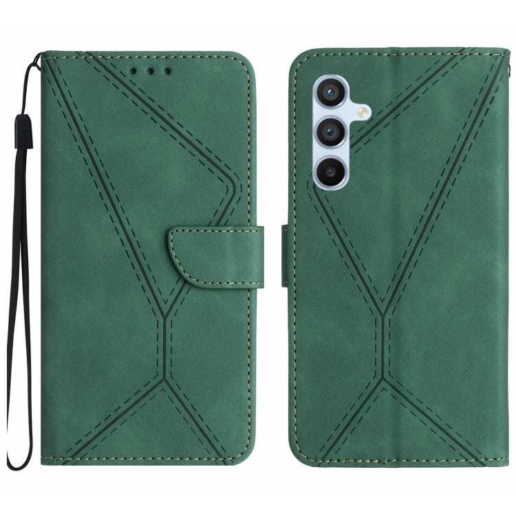 Stitching Embossed Leather Phone Case, For Samsung Galaxy A72 4G/5G, For Samsung Galaxy A73 5G, For Samsung Galaxy F14 5G, For Samsung Galaxy M14 5G, For Samsung Galaxy M33 5G, For Samsung Galaxy M53 5G, For Samsung Galaxy M54 5G