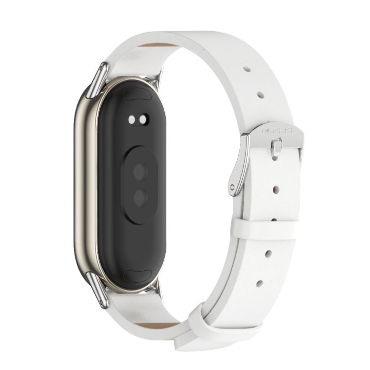 Mijobs Microfiber PU Leather Watch Band