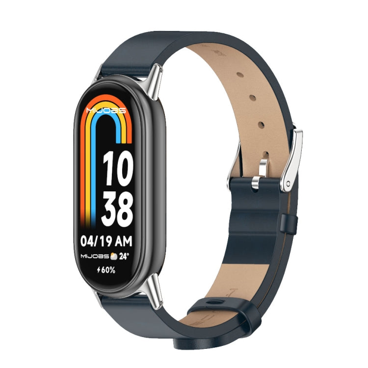 Mijobs Microfiber PU Leather Watch Band