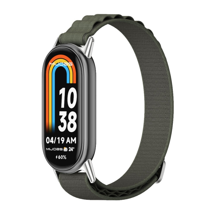 Mijobs Nylon Breathable Watch Band, For Xiaomi Smart Band 10 / 9 / 8