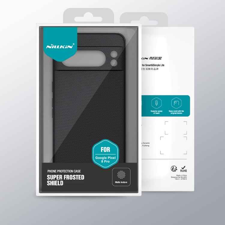 NILLKIN Frosted Shield Pro PC + TPU Phone Case, For Google Pixel 7A, For Google Pixel 8a, For Google Pixel 8 Pro, For Google Pixel 8