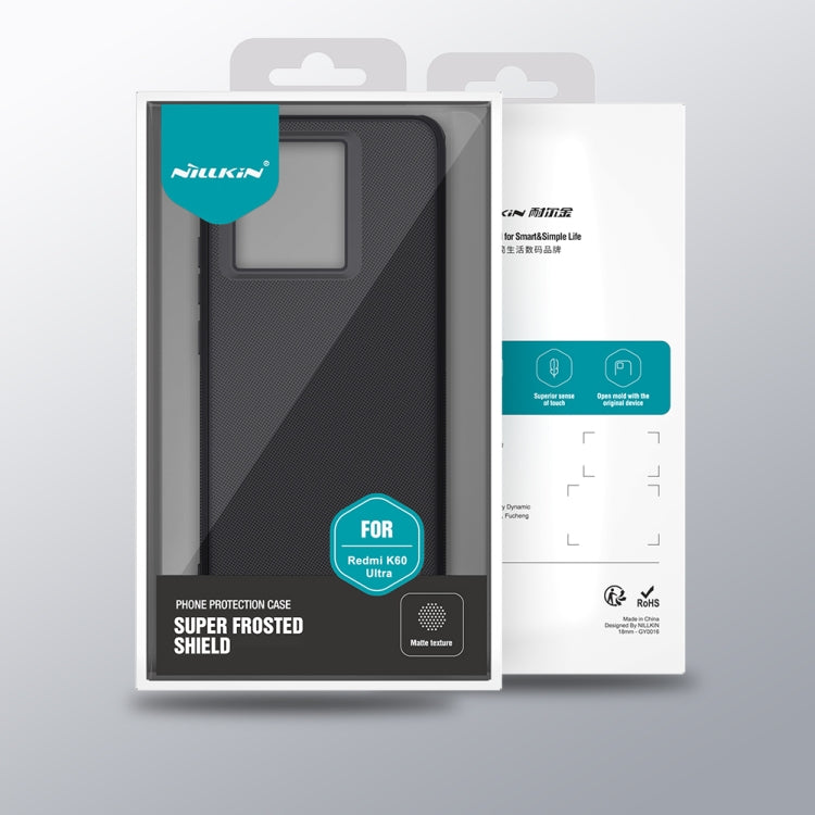 NILLKIN Frosted Shield Pro PC + TPU Phone Case, For Xiaomi Redmi K60 Ultra, For Xiaomi Redmi K70 / K70 Pro